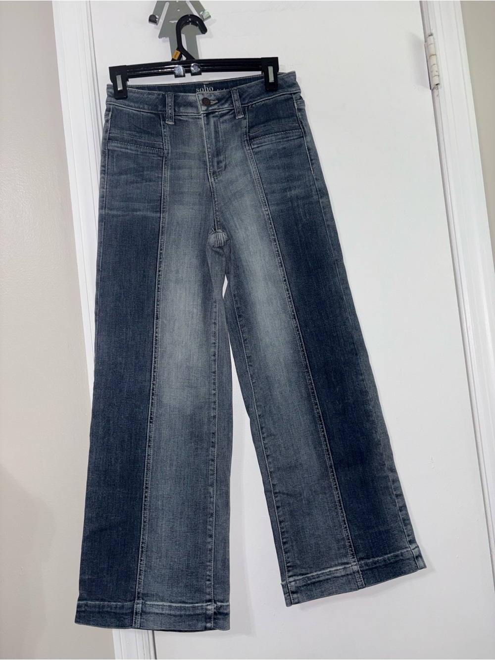 Soho New York company High-Rise Wide Leg Women's Jeans size 0 new